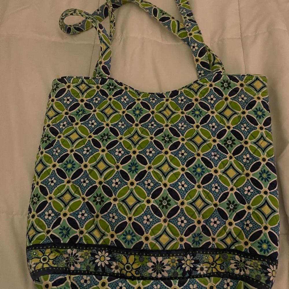Authentic Vera Bradley Daisy Daisy Tote Bag Retired